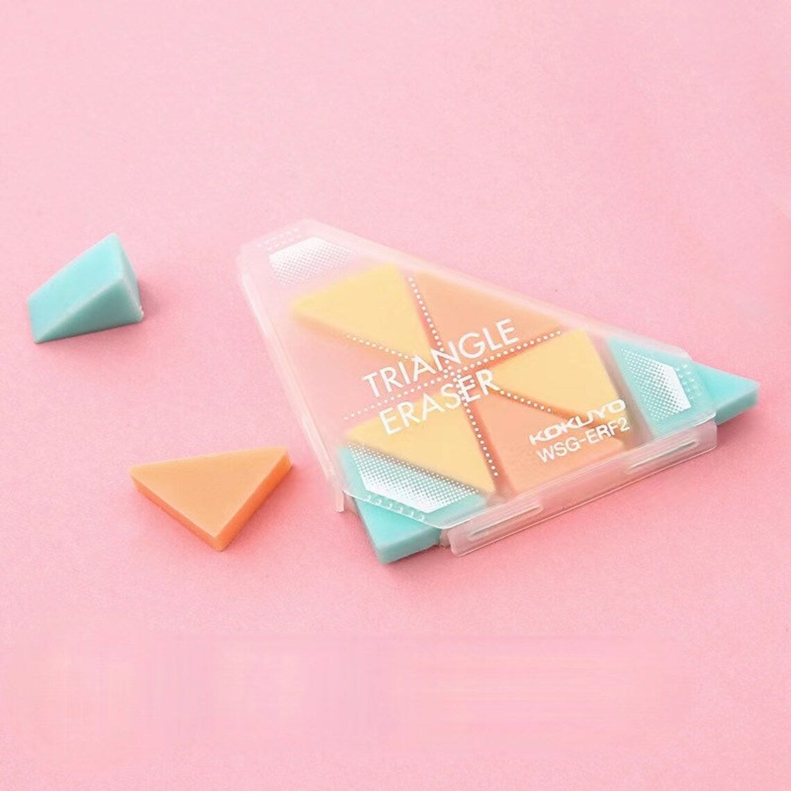 Triangle Eraser – Multi Pastel™ 54‑Angle Detail Eraser