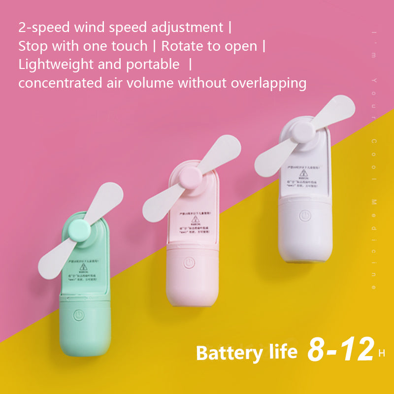 Portable Capsule Handheld Fan
