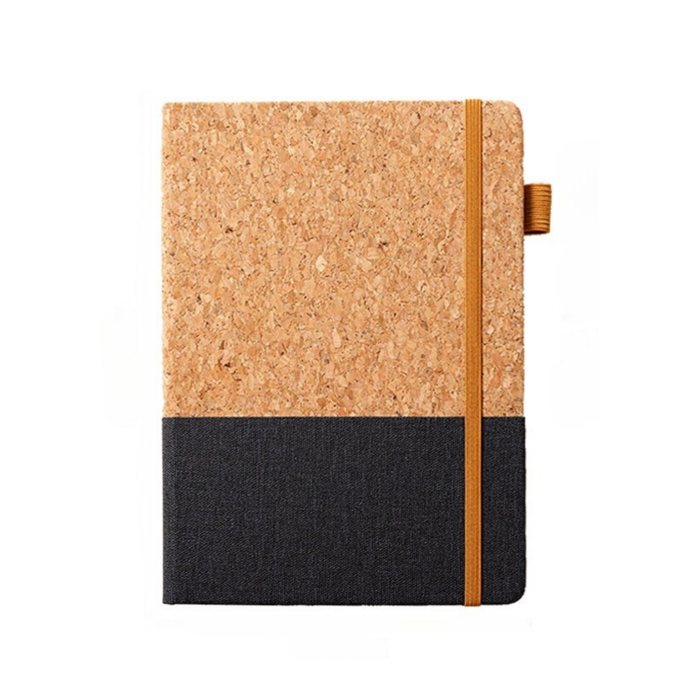 Cork Cover A5 Notebook with Elastic Strap