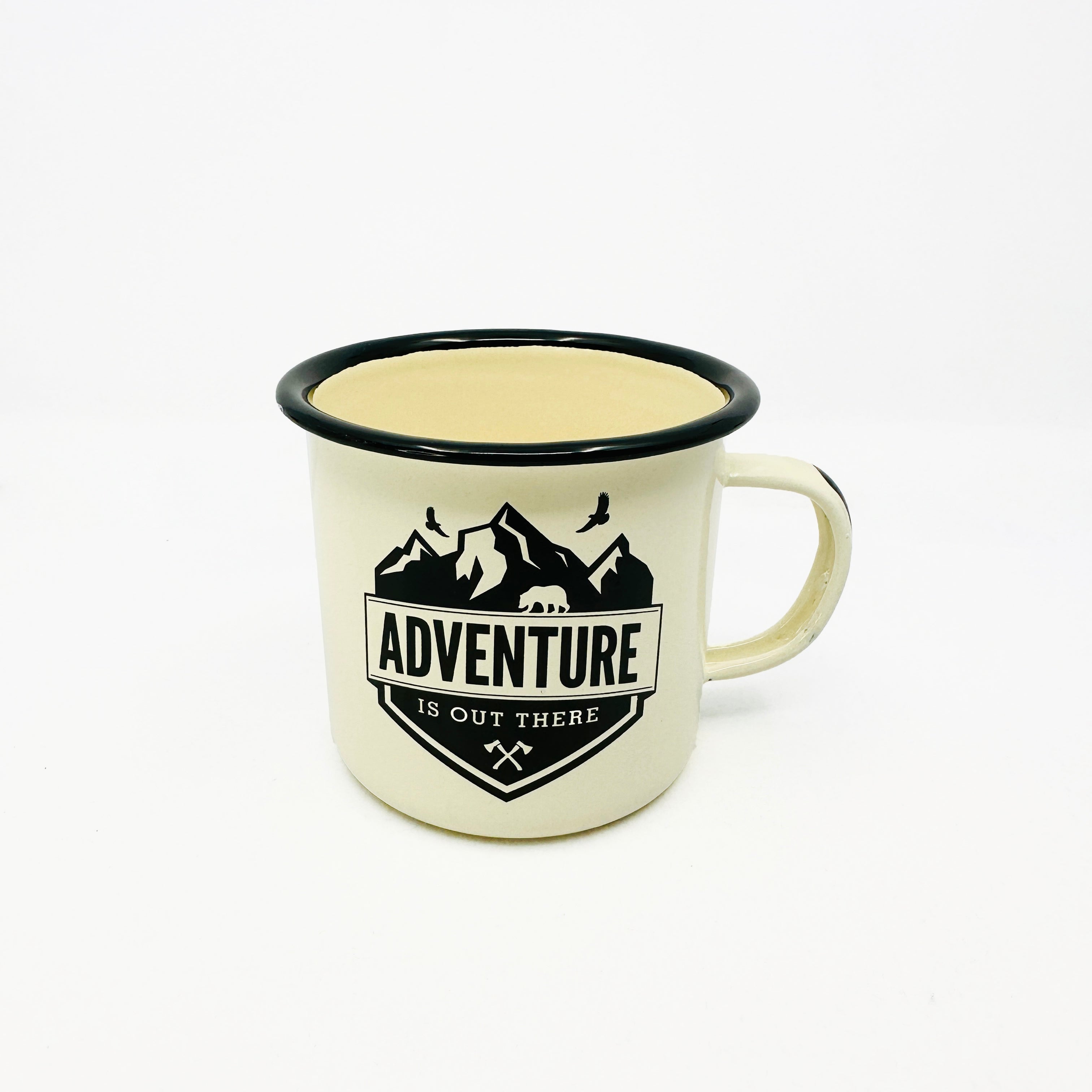 Adventure Is Out There Enamel Mug 350ml