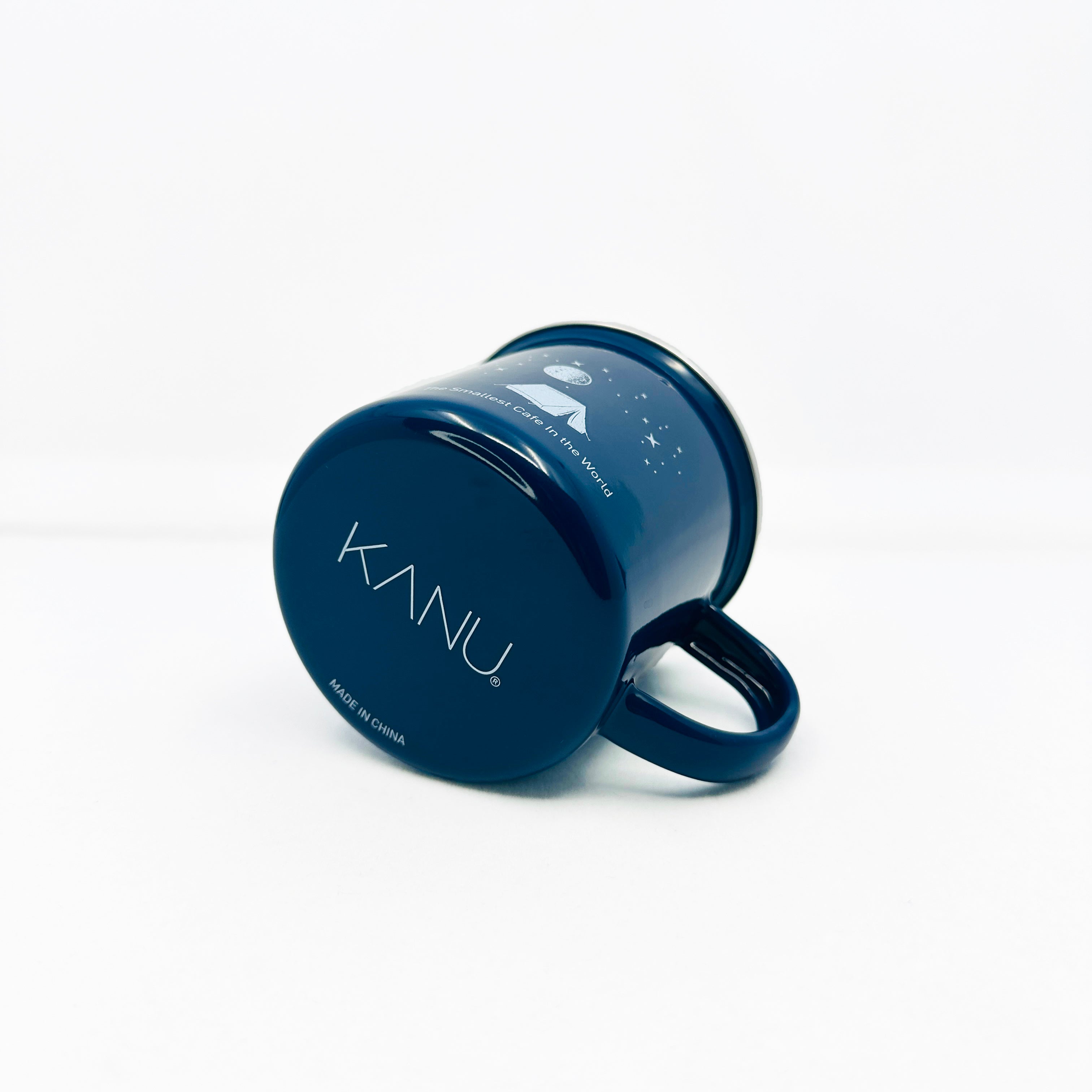 The Smallest Cafe in the World Enamel Mug 350ml