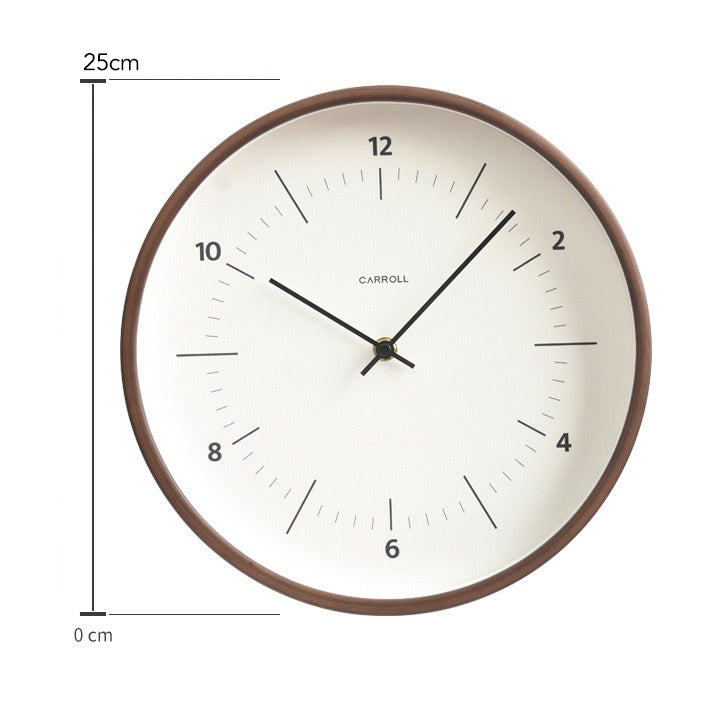 Minimal Bentwood Wall Clock - 30cm