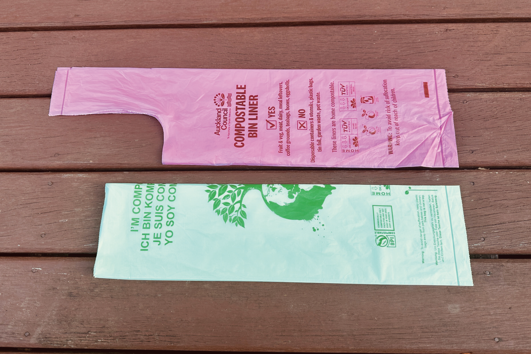 Eco-Friendly Compostable Bin Liners - 10L (2 Rolls Pack)