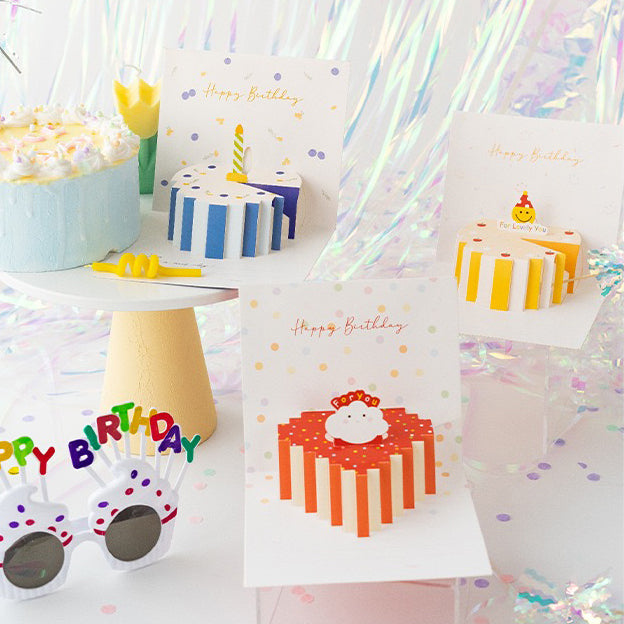 3D birthday card