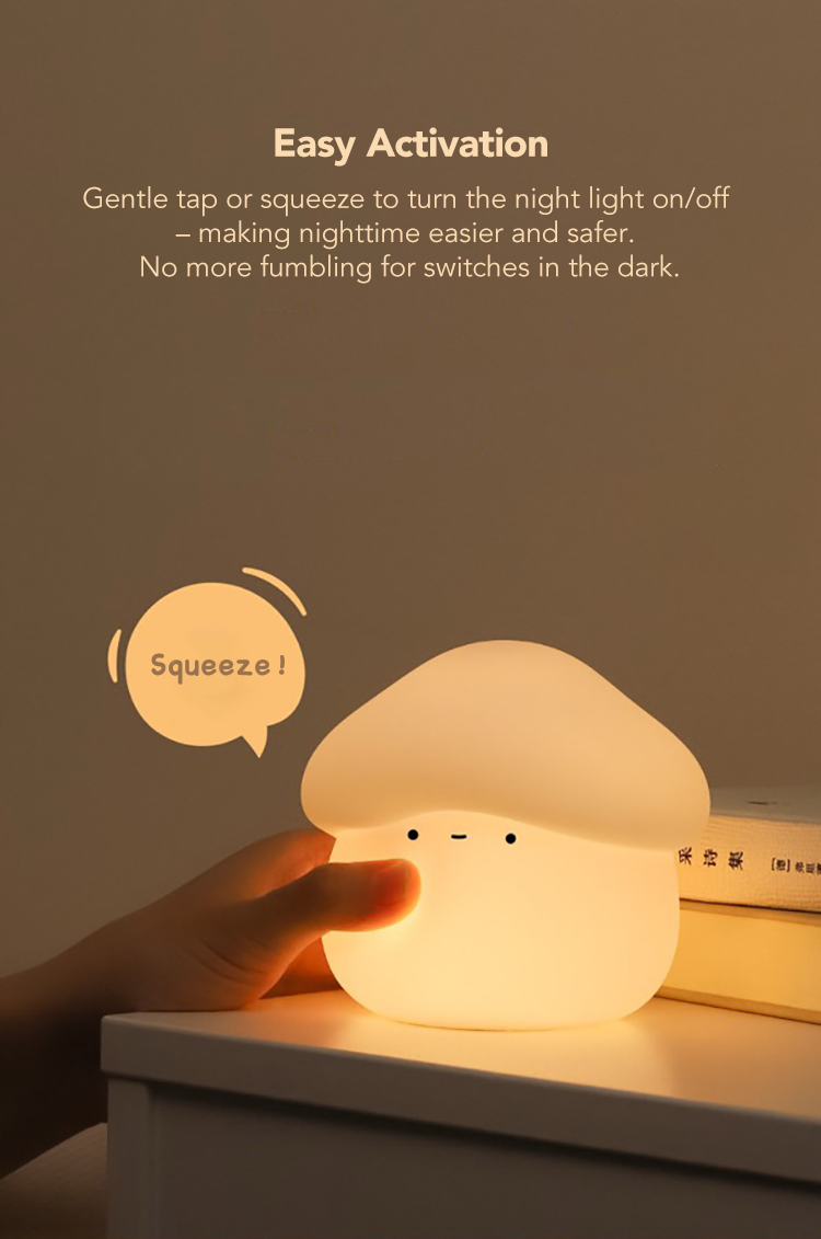 Mushroom Night Lamp