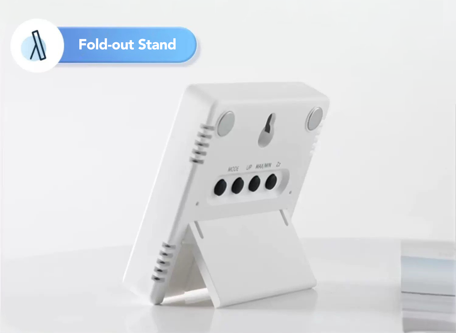 Mini LCD Temperature & Humidity Clock