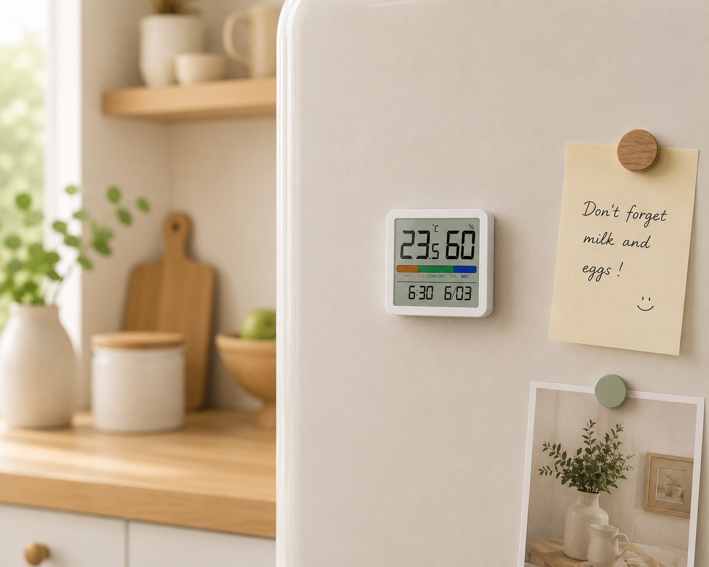 Mini LCD Temperature & Humidity Monitor
