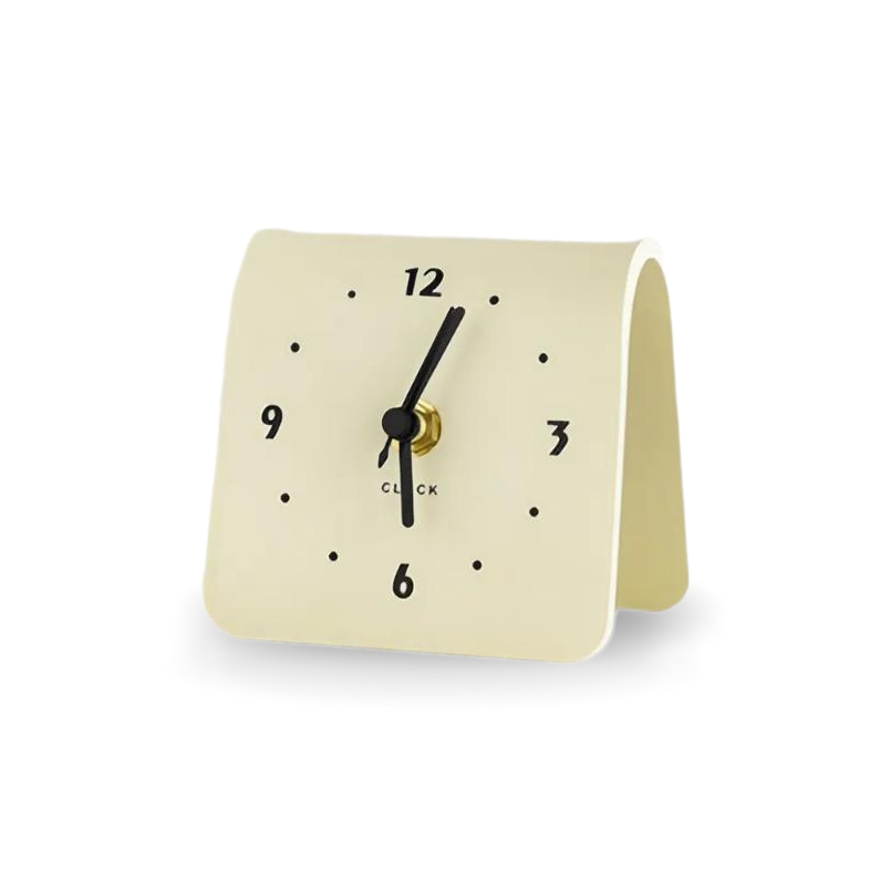 modern analogue desk clock
