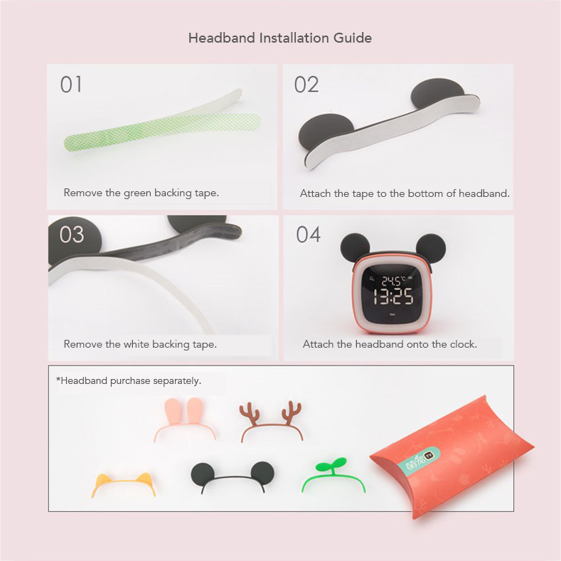 Cute Pet TV Alarm Clock - Accessories
