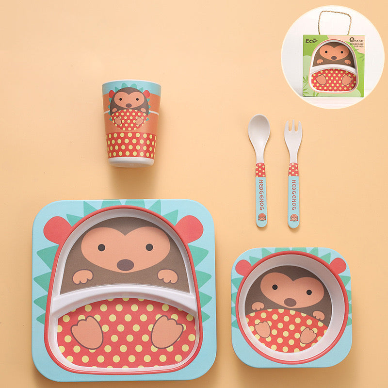 Toddler Bamboo Fibre Dinner Set