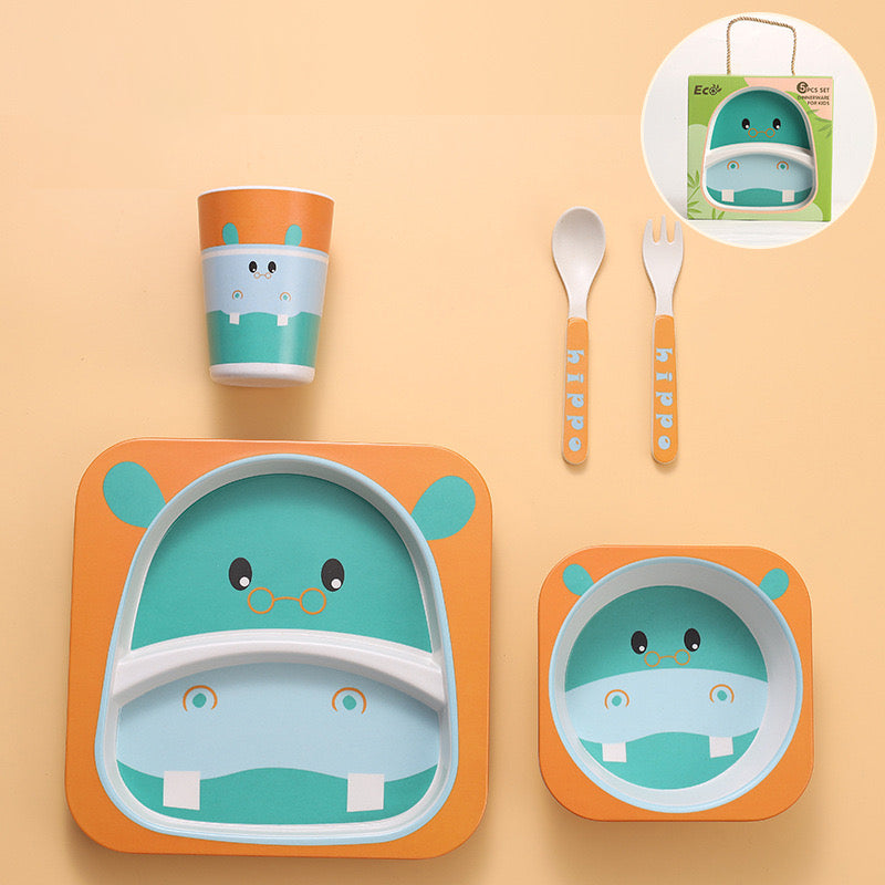 Toddler Bamboo Fibre Dinner Set