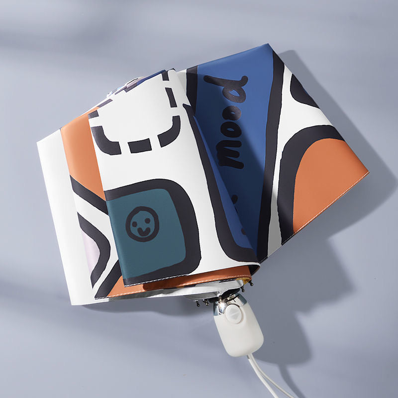 Tetris Compact Umbrella - Automatic, UV Protection