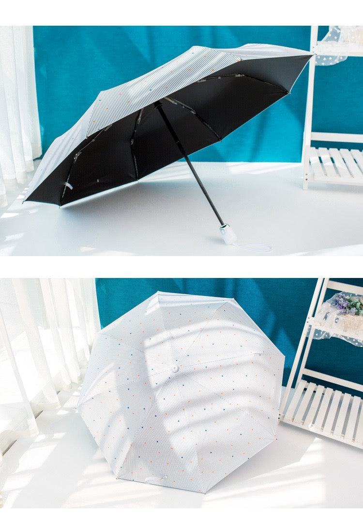 Minimal Stripes Compact Umbrella - Automatic, UPF50+