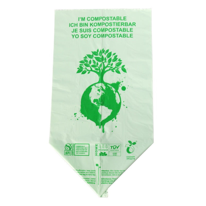 Eco-Friendly Compostable Bin Liners - 10L (2 Rolls Pack)