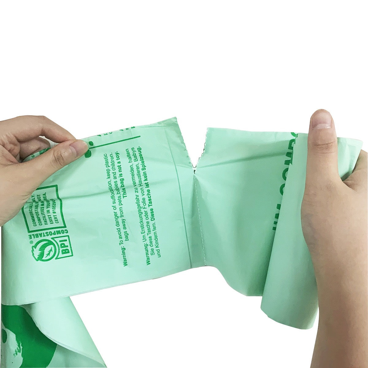 Eco-Friendly Compostable Bin Liners - 10L (2 Rolls Pack)