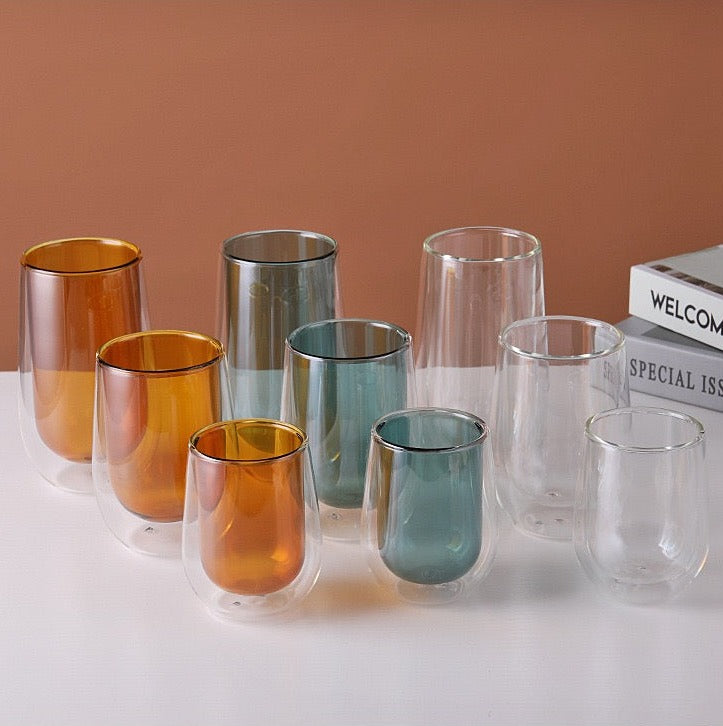Double Wall Borosilicate Glass Cup