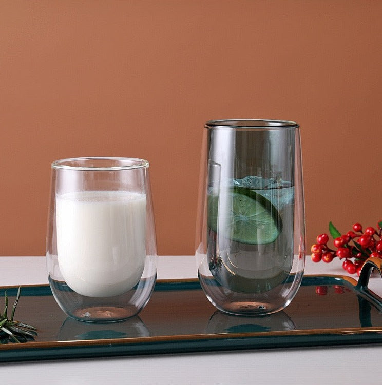 Double Wall Borosilicate Glass Cup