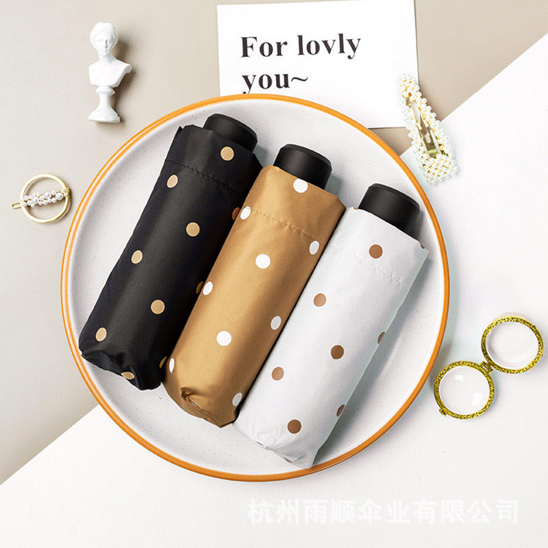 Mini Compact Umbrella - Collapsible, UV Protection