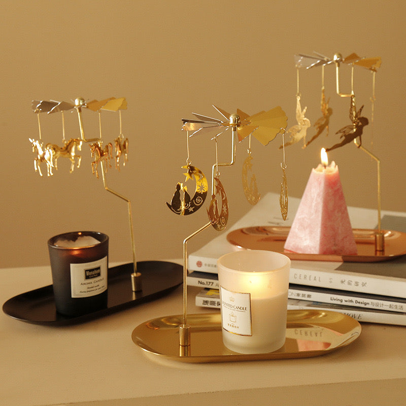 Tea Light Carousel Candle Holder