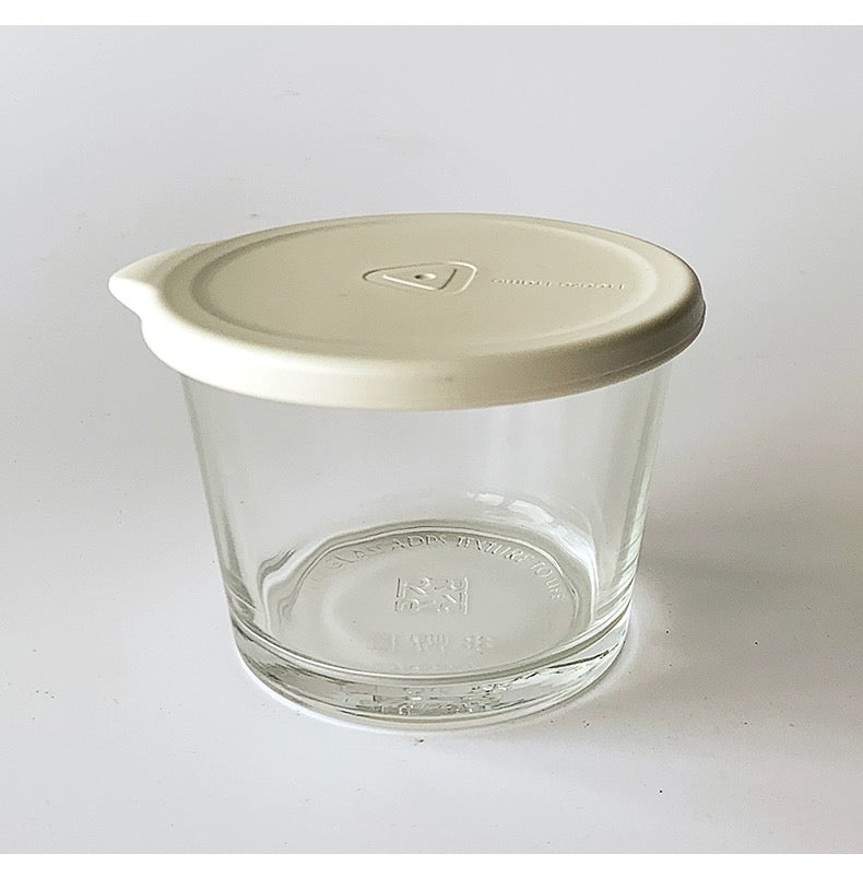 Food Storage Glass Container with Lid 260ml