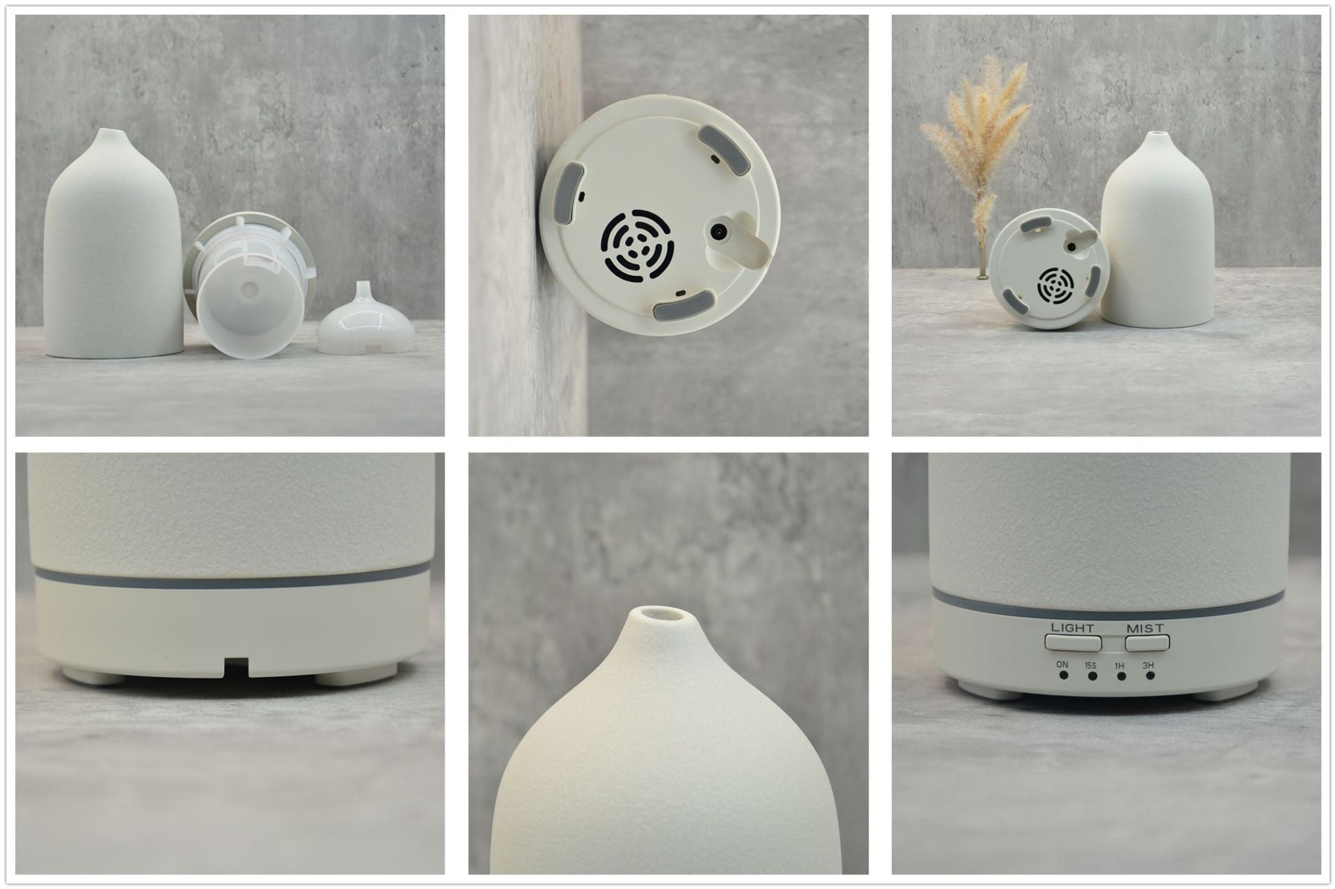 160ml Diamond Ceramic Ultrasonic Oil Diffuser