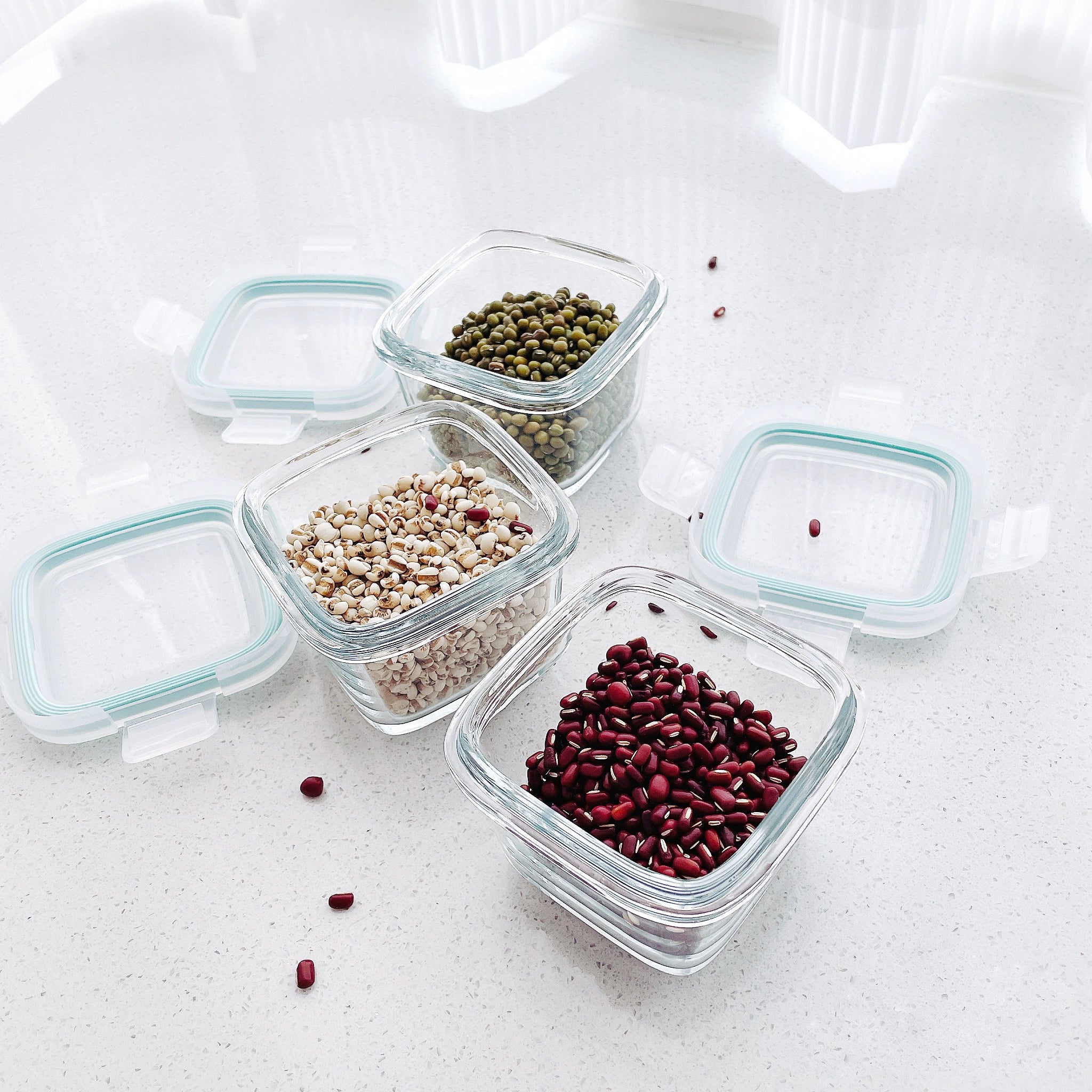 Borosilicate Glass Food Storage Container 160ml