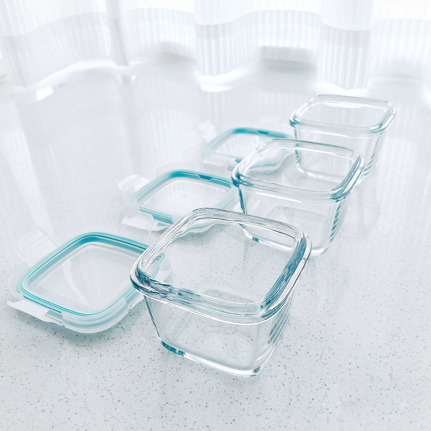 Borosilicate Glass Food Storage Container 160ml