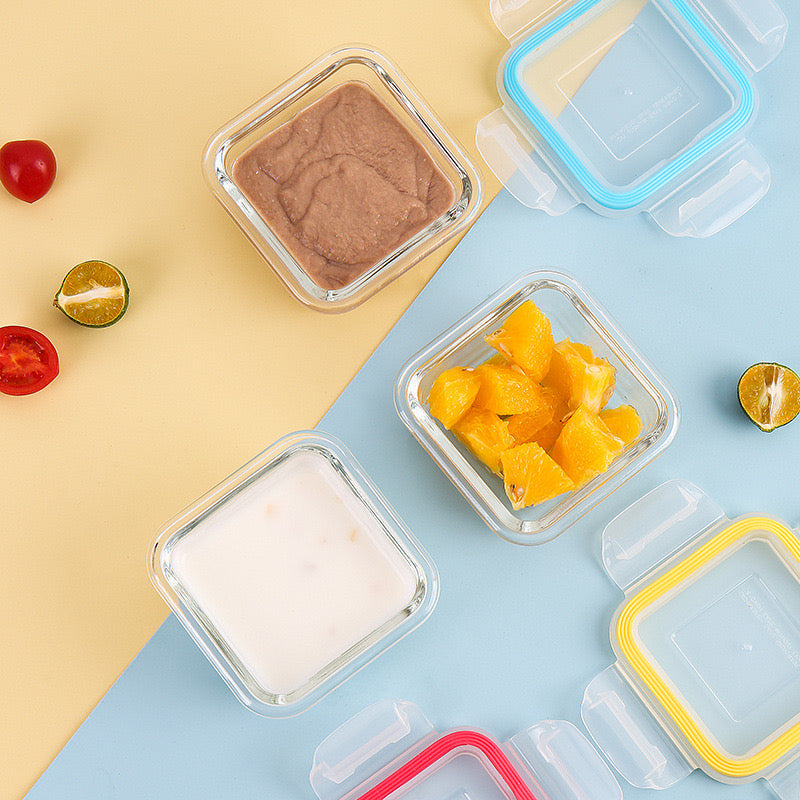 Borosilicate Glass Food Storage Container 160ml
