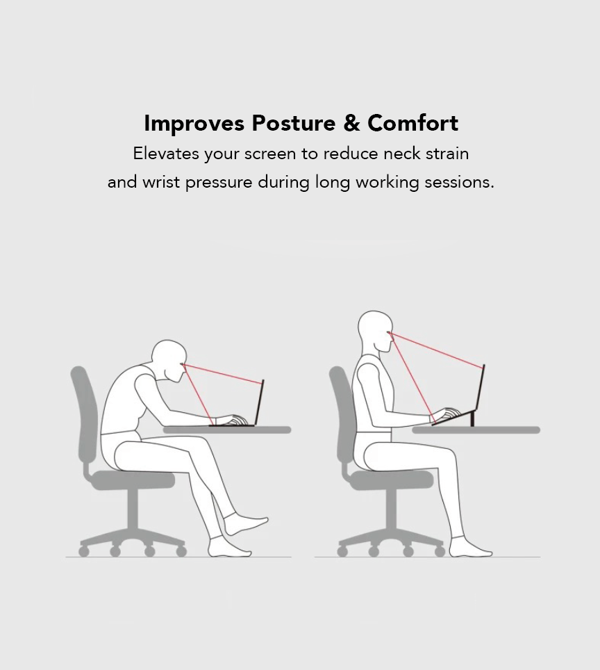 Invisible Foldable Laptop Stand