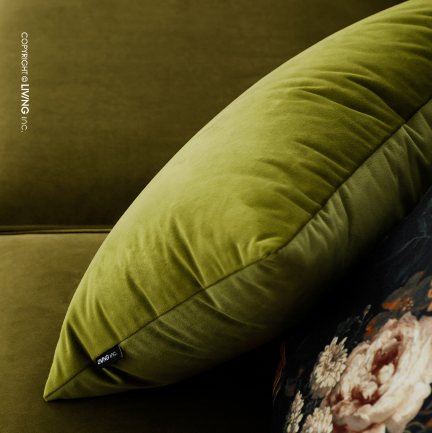 Velvet Cushion Cover – Solid Colour (45 × 45 cm)