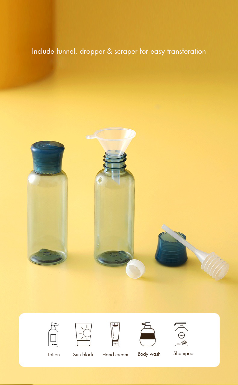 Travel Bottles Set 8pcs