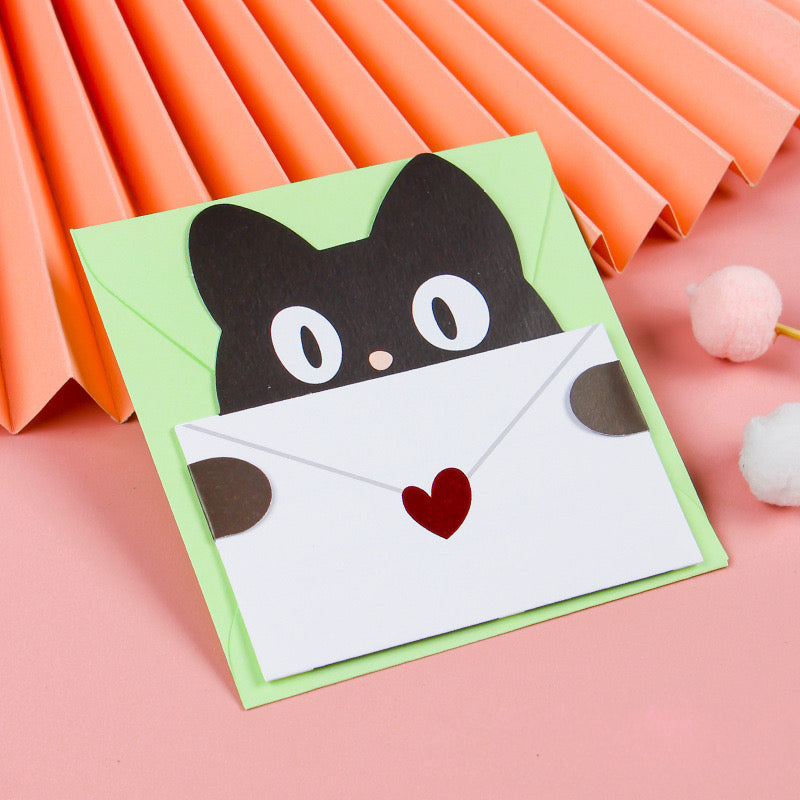 Cute Animal Message Card