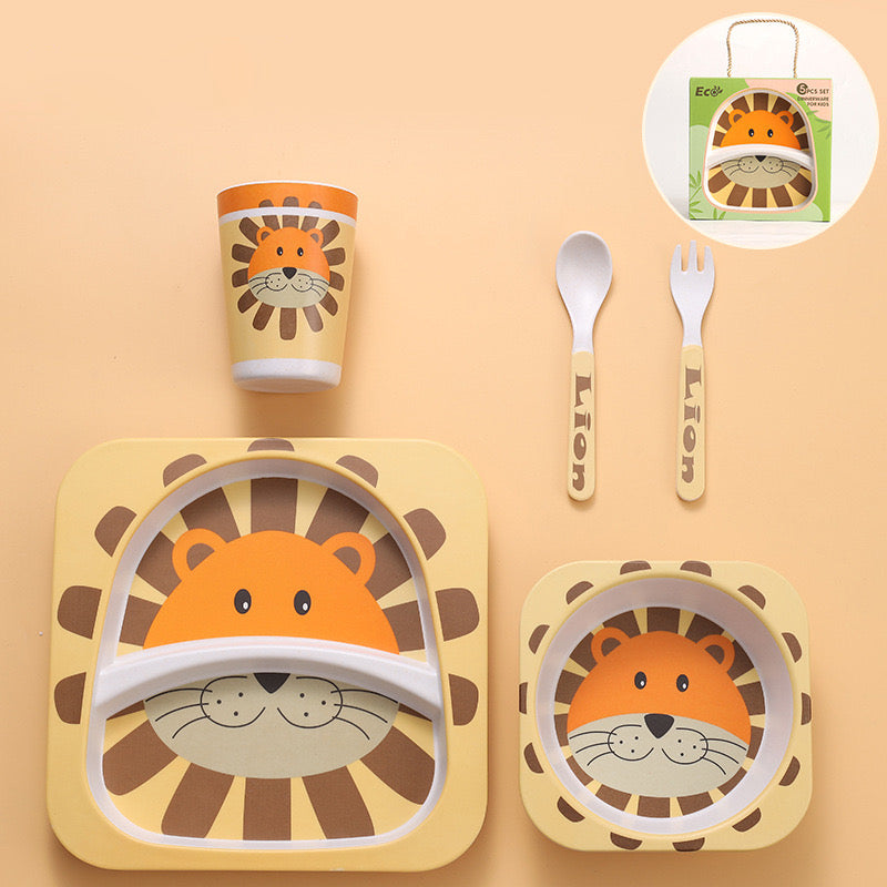 Toddler Bamboo Fibre Dinner Set