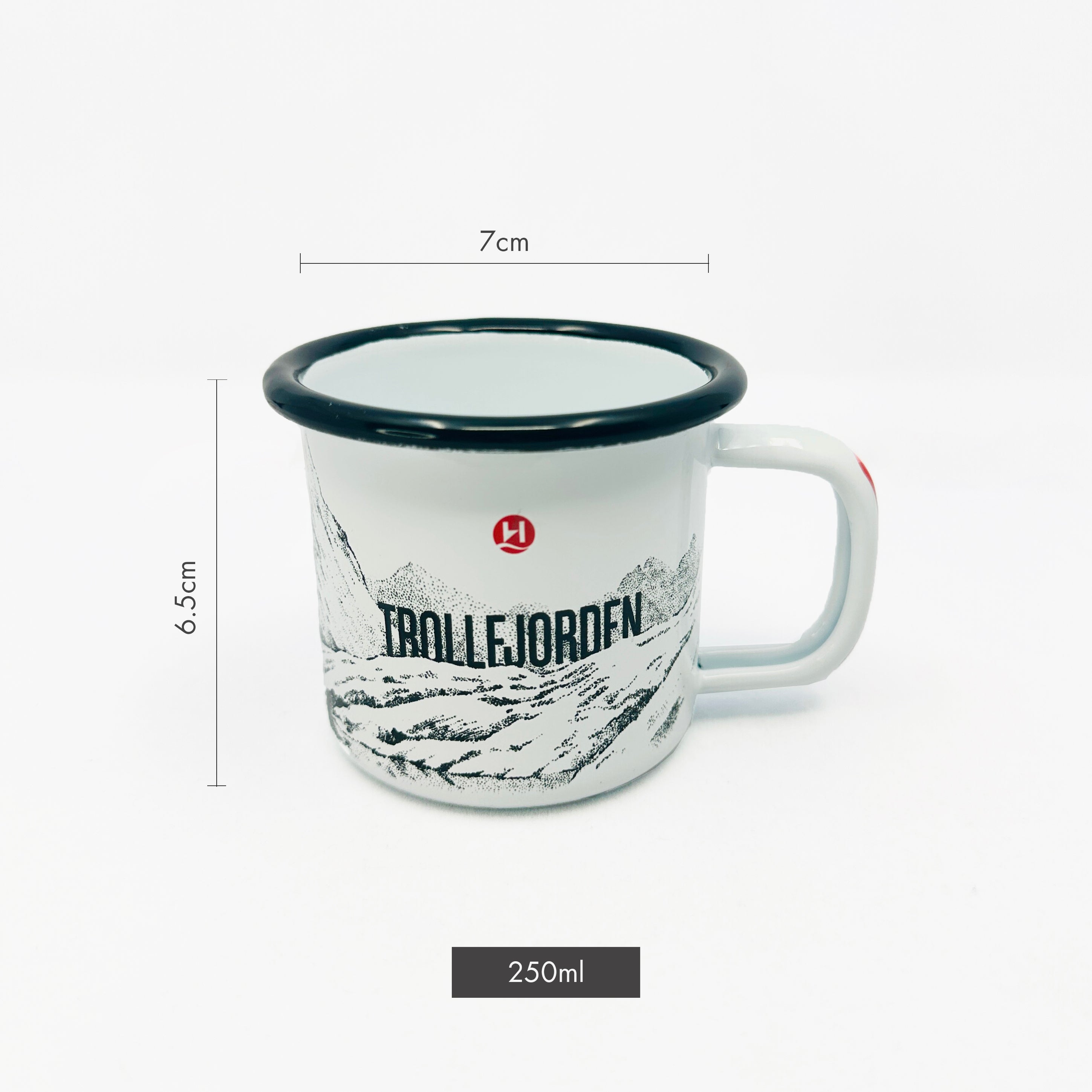 Trolle Jorden Enamel Mug 250ml
