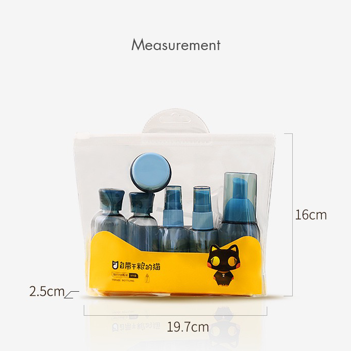 Travel Bottles Set 8pcs