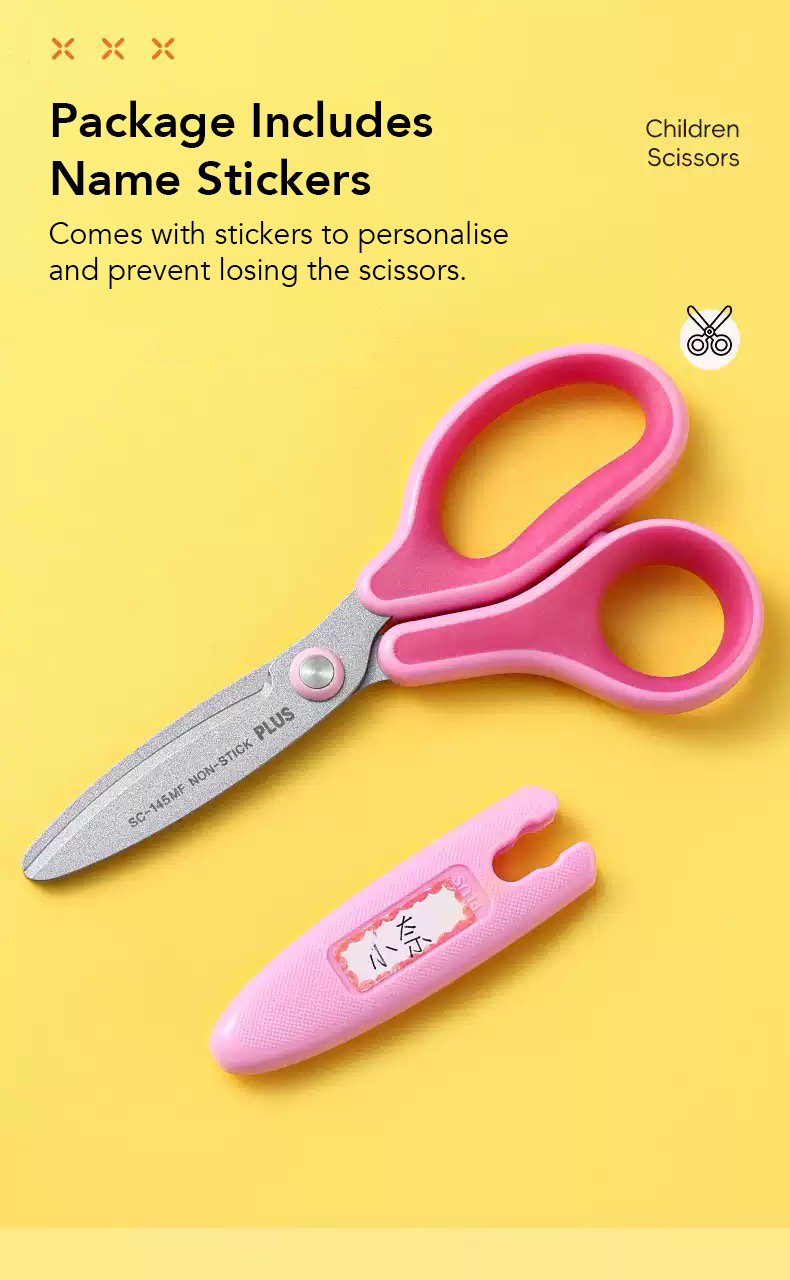 Fitcut Curve Jr. Kids Left-handed Scissors