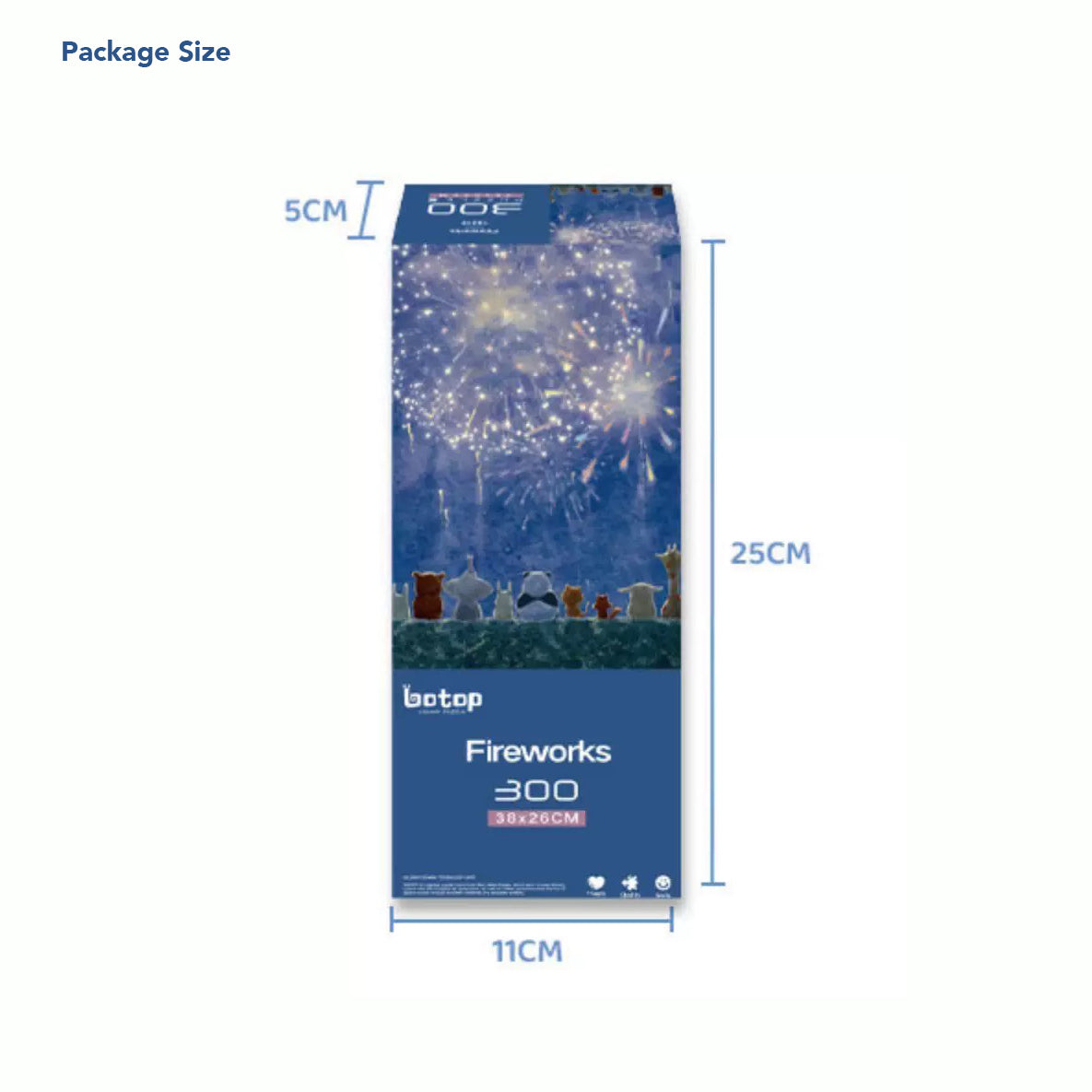 Lucky Loong Glitter Jigsaw Puzzle (300 Pieces)