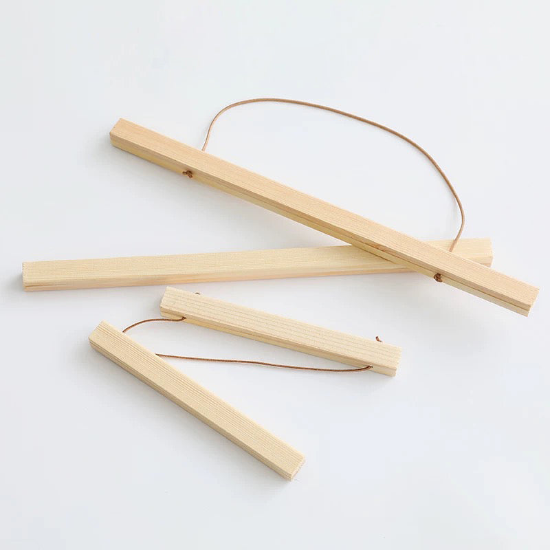 Solid Wood Magnetic Poster Hanger