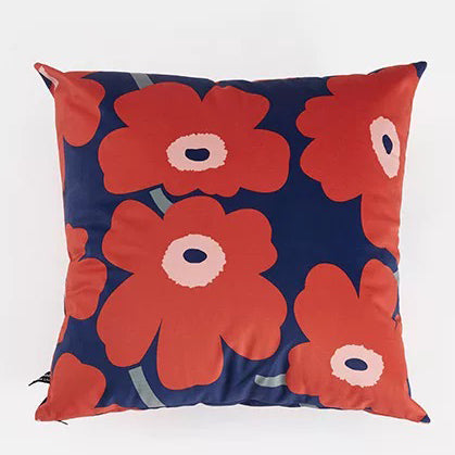 Bold Floral Brushed Cushion Cover – 45×45 cm