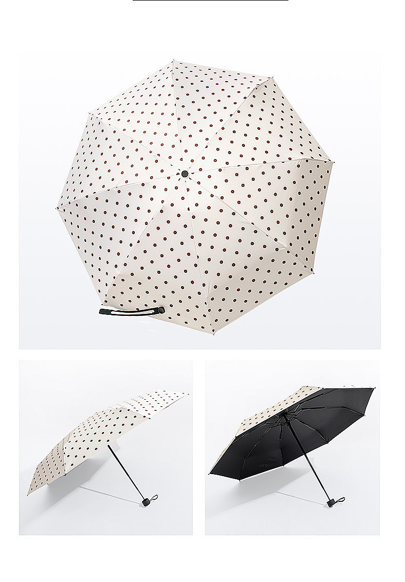 Mini Compact Umbrella - Collapsible, UV Protection