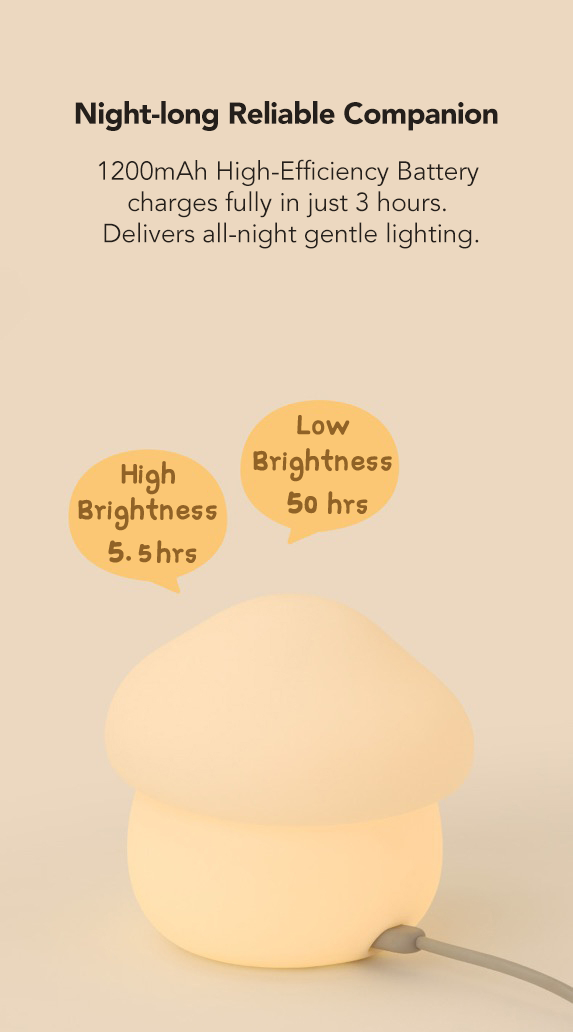 Mushroom Night Lamp