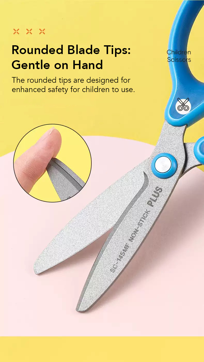 Fitcut Curve Jr. Kids Left-handed Scissors