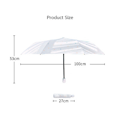 Minimal Stripes Compact Umbrella - Automatic, UPF50+