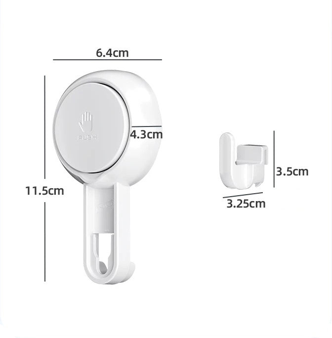 Heavy-Duty Suction Cup Hooks (4-packs)