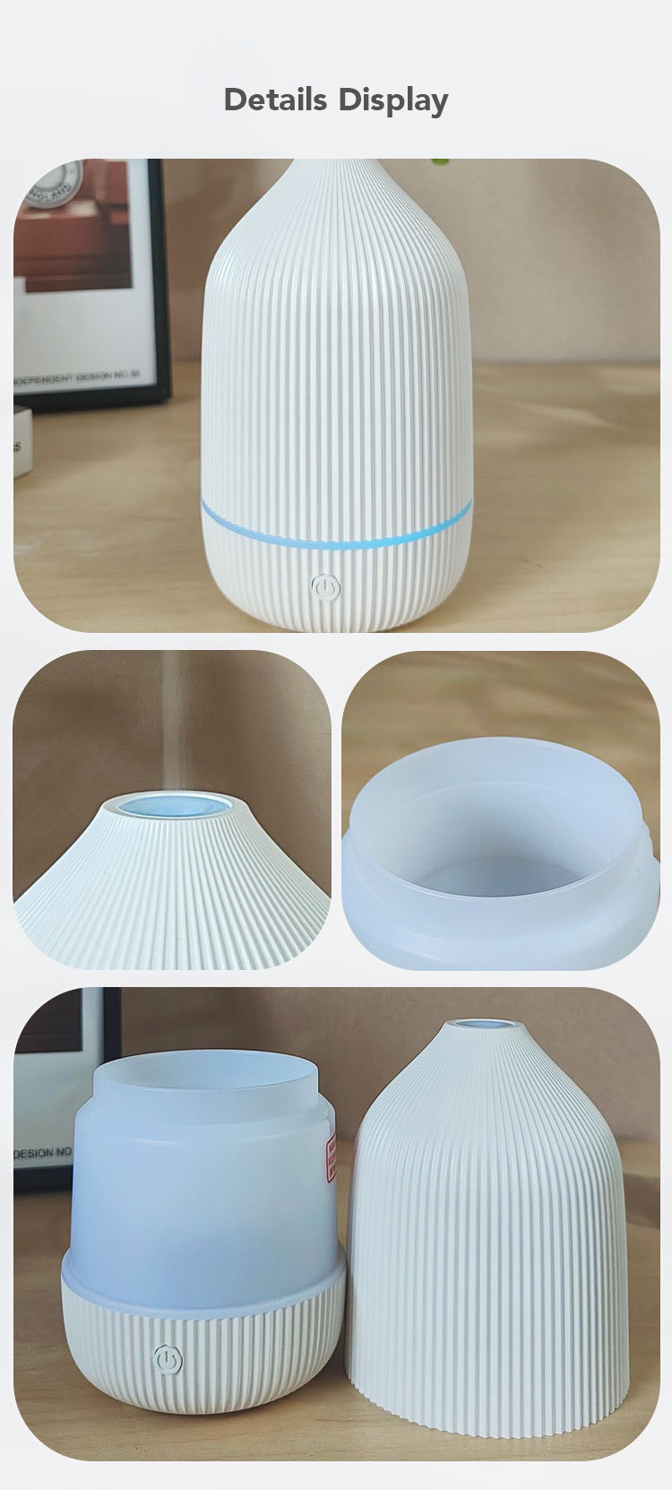 Mini USB Aroma Diffuser – 100ml
