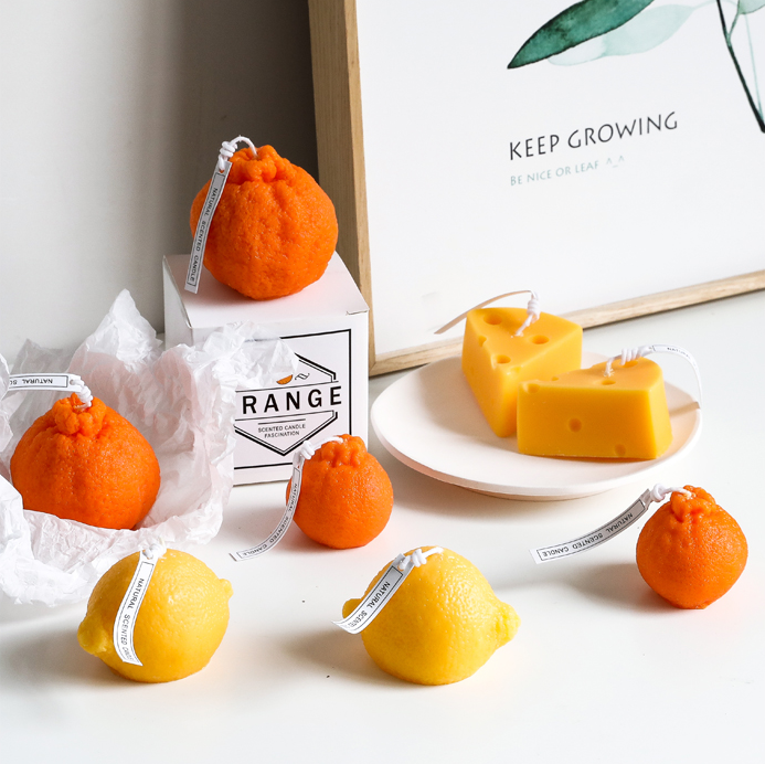 Miniature Cheese Soy Scented Candles