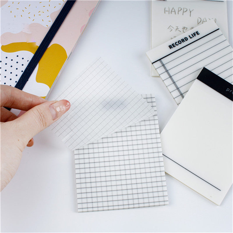Transparent Sticky Notes Pads