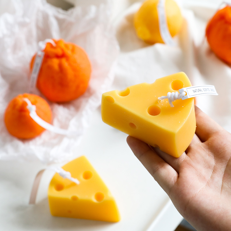 Miniature Cheese Soy Scented Candles