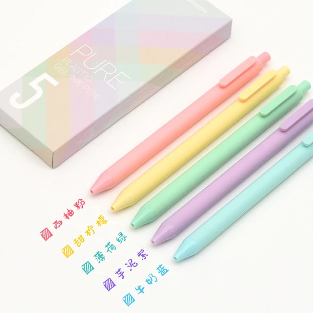 KACO Pure Gel Ink Pen 0.5mm - 5 Pack