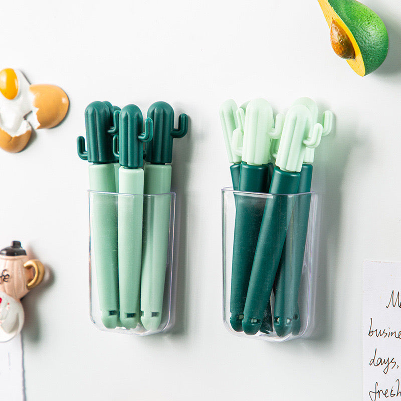 Food sealing clips - cactus